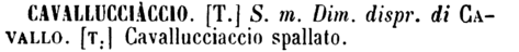 cavallucciaccio