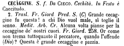 cecaggine