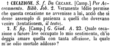 cecazione