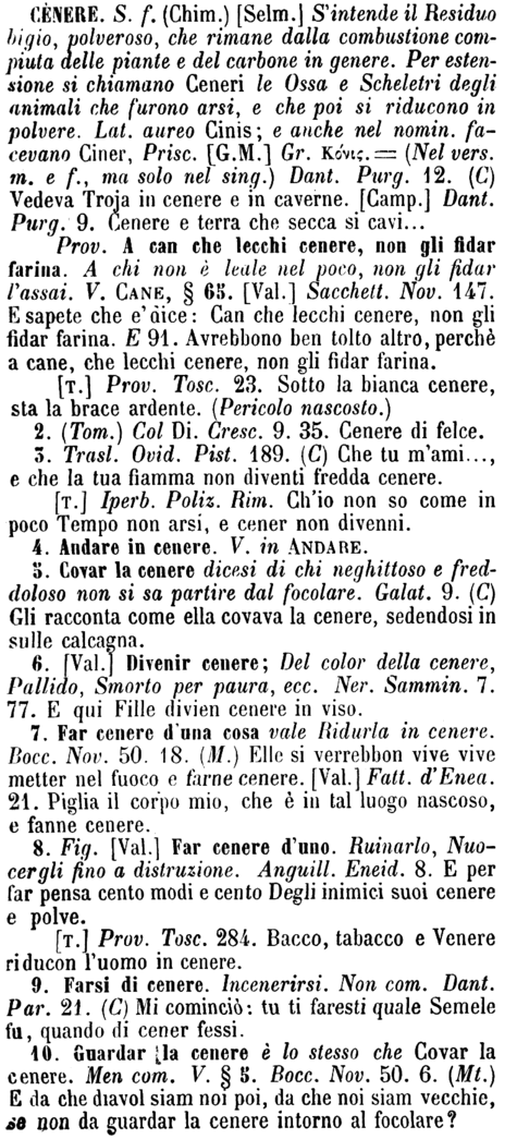 cenere