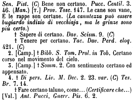 certano