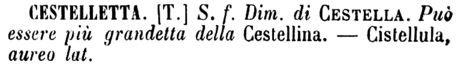 cestelletta
