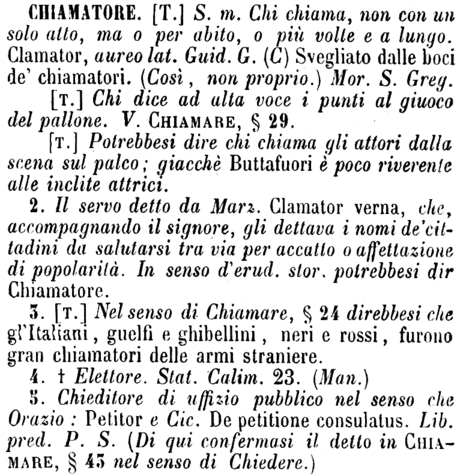 chiamatore