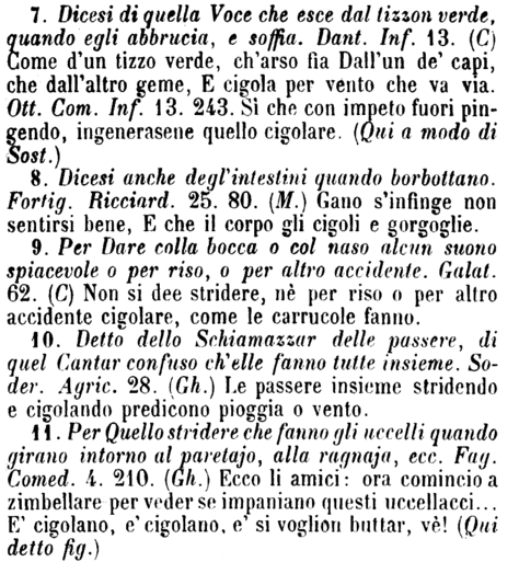 cigolare
