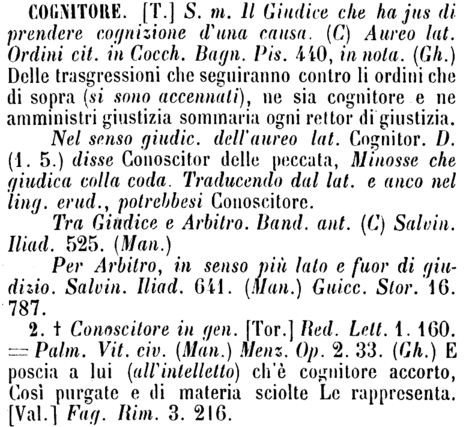 cognitore