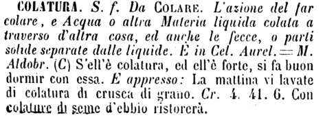 colatura