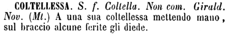 coltellessa