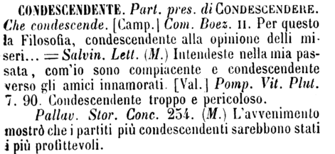 condescendente