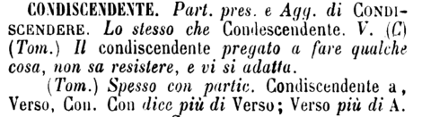 condiscendente