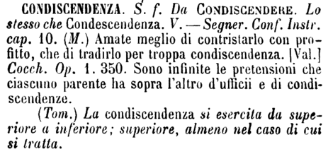 condiscendenza
