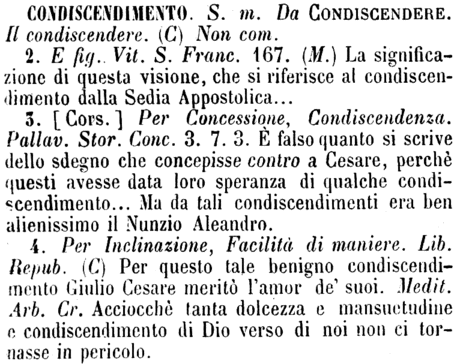 condiscendimento