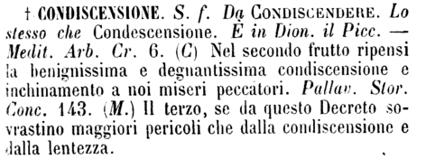 condiscensione