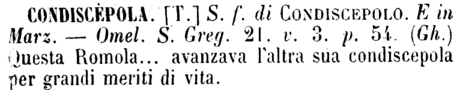 condiscepola