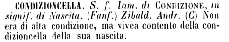 condizioncella