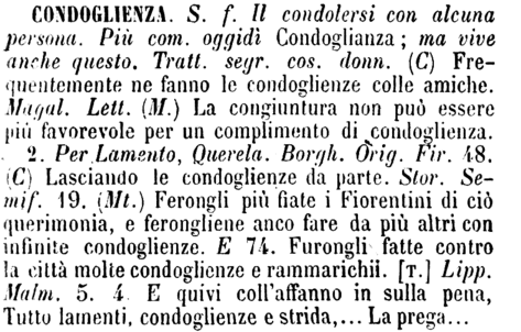 condoglienza