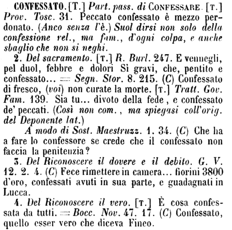 confessato