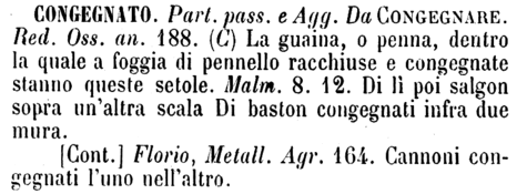 congegnato