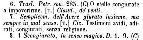 congiurato