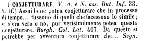 conjetturare