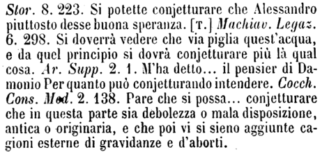 conjetturare