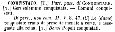 conquistato
