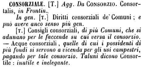 consorziale