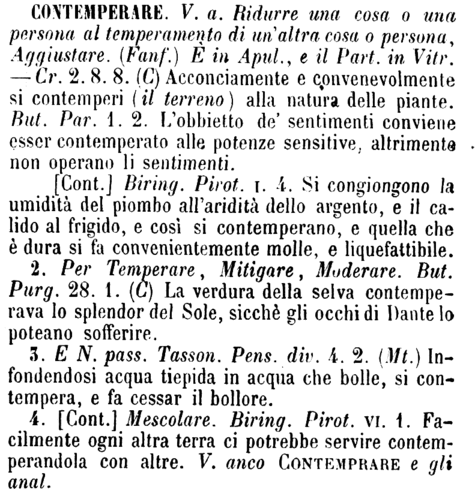 contemperare