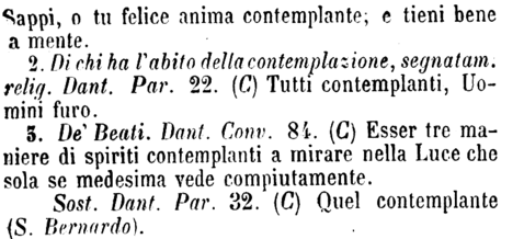contemplante