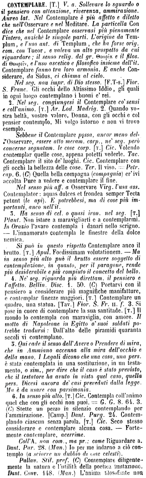 contemplare