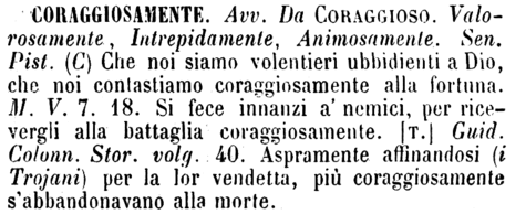 coraggiosamente