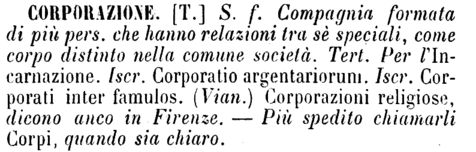 corporazione