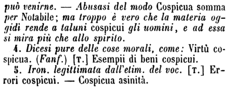 cospicuo