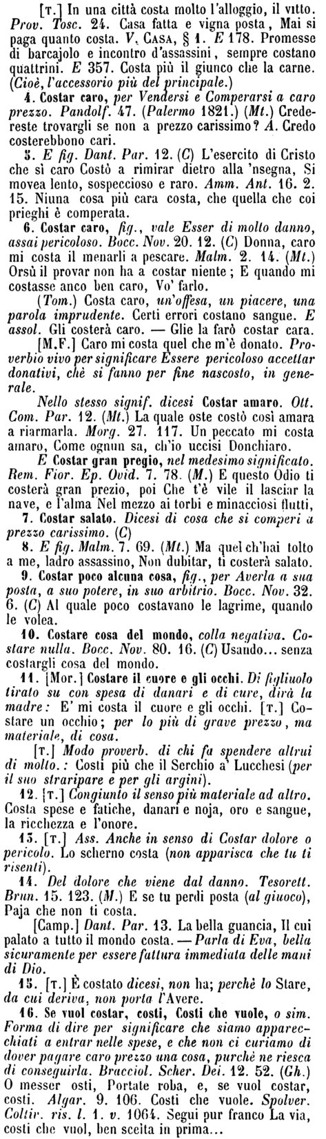 costare