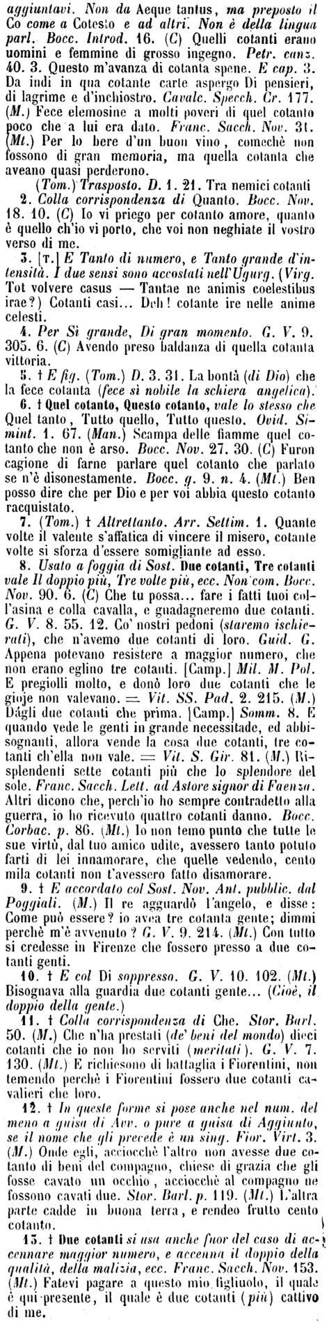 cotanto