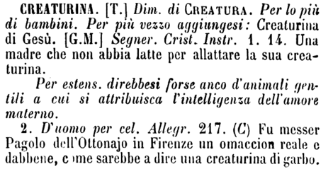 creaturina