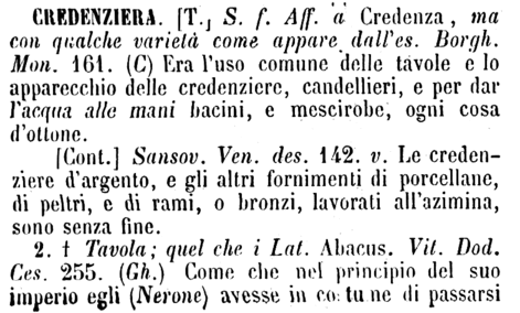 credenziera
