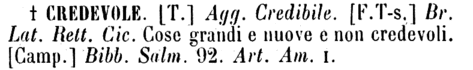 credevole