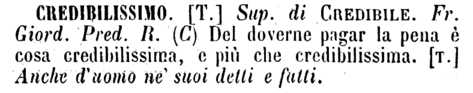 credibilissimo