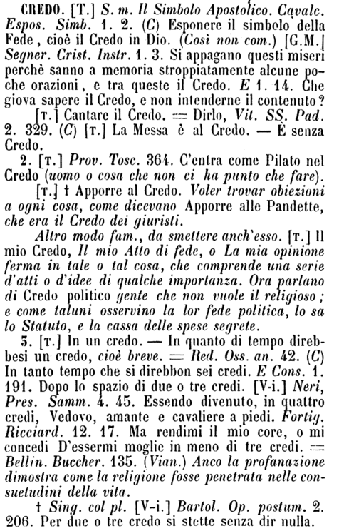 credo