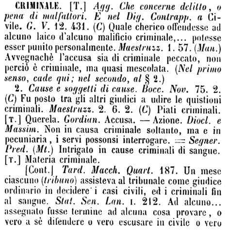 criminale