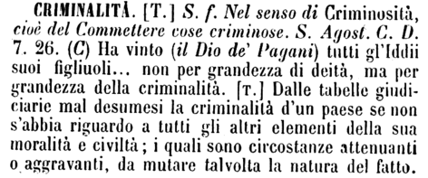 criminalita