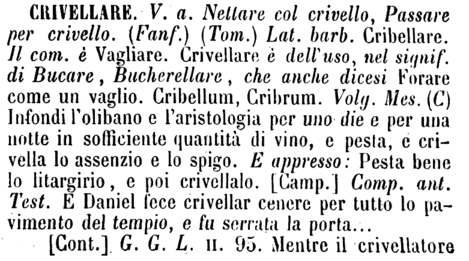 crivellare