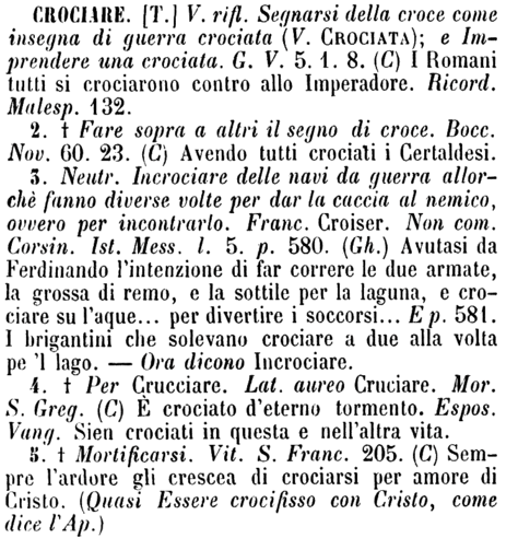 crociare