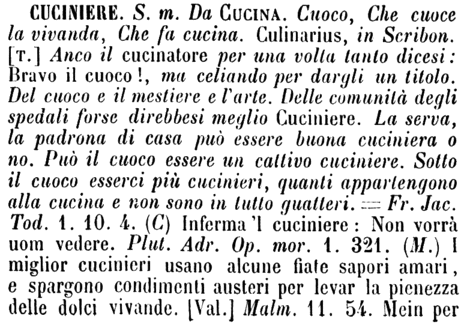 cuciniere