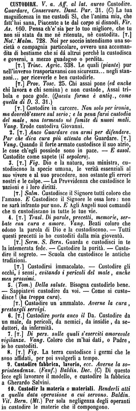 custodire