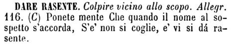 dare-rasente