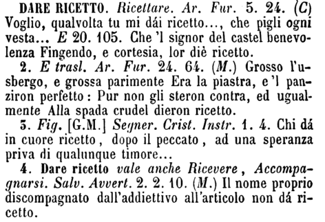 dare-ricetto