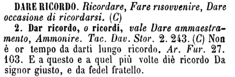 dare-ricordo