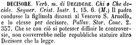 decisore