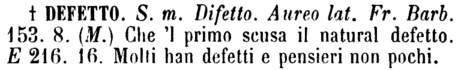 defetto